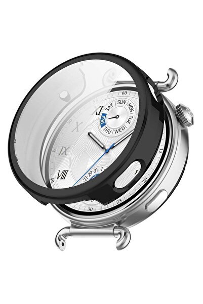 bbtech For Huawei Watch Gt 6 41mm Tpu Silicone Case and Screen Protector 360 Full Protection Gt6 Case Protector