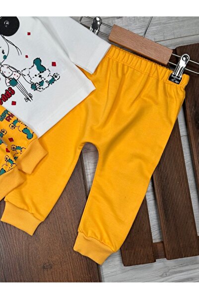 Kids Kingdom 3-Piece Baby Girl Set with Cotton Cardigan