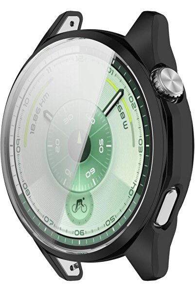 bbtech For Huawei Watch Gt 6 46mm Tpu Silicone Case and Screen Protector 360 Full Protection Gt6 Case Protector