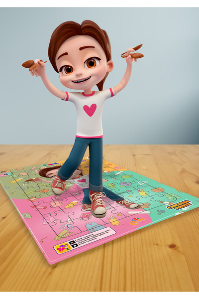 TRT ÇOCUK PIRIL Pırıl Canlanan Puzzle (Ar) - Canlanan Puzzle Set of 3
