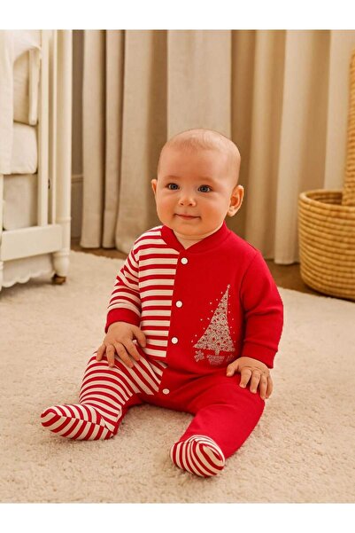 KATIA ✨   Soft and Comfortable Christmas Romper for Your Baby – Warm and Stylish Design That Makes Every Moment Magical! 🎄 👶