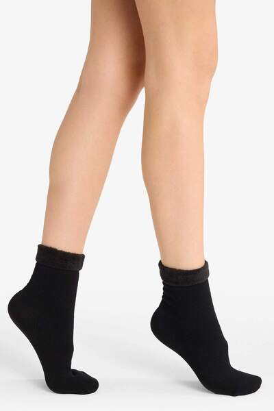 DeFacto Kadın 2li Kışlık Çorap F8876AXNS