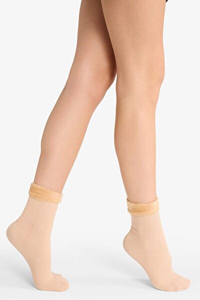 DeFacto Women's 2-Pack Winter Socks F8876Axns