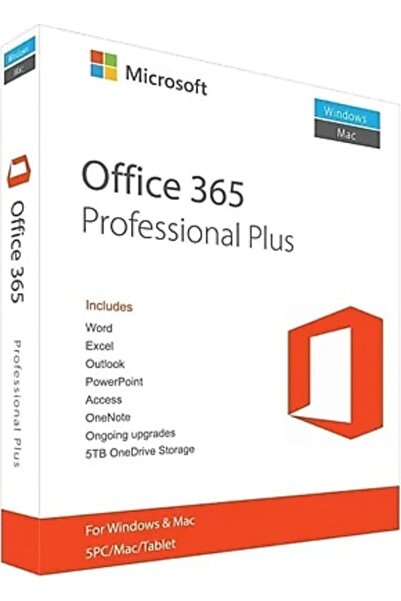 MICROSOFT Office 365 Pro Plus 5 Cihaz Lisans Hesabı