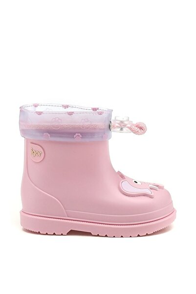LC Waikiki W10242 BIMBI ELEFANTE Pembe Kız Çocuk Yağmur Çizmesi