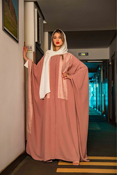 EMOND عباية بكم واسع بالكريب