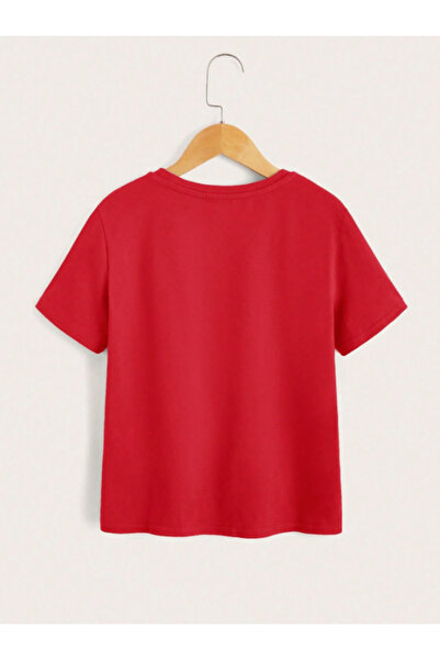 MAGORS Christmas Cookies Printed 100% Cotton Soft Texture Circular Neck Children's Christmas T-Shirt