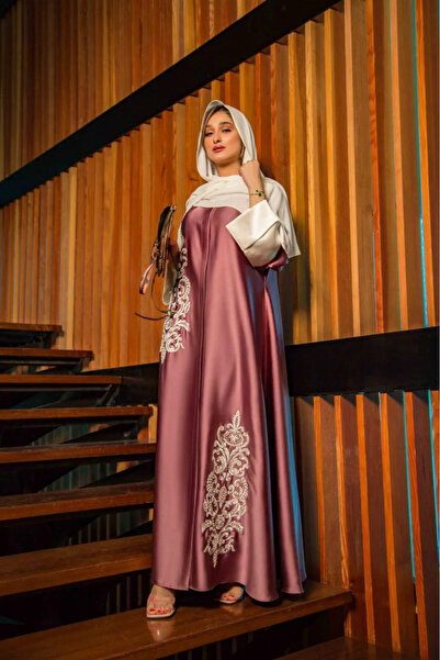 EMOND Elegant abaya made of French silk fabric