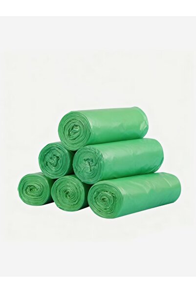 Generic Strong & Bio-Degradable Heavy Duty Disposable Garbage 100Pcs,50cmx60cm,Pack 5 GREEN
