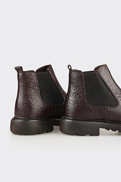 Elle Shoes Kahve Deri Erkek Günlük Bot