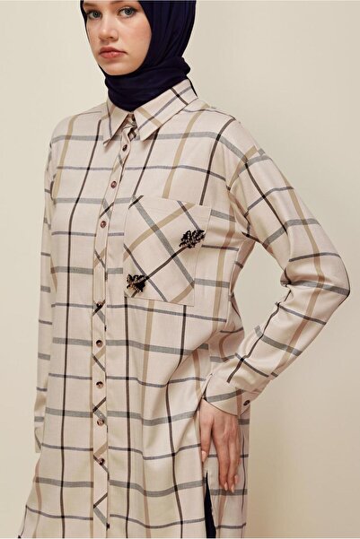 Alvina Plaid Tunic 46132