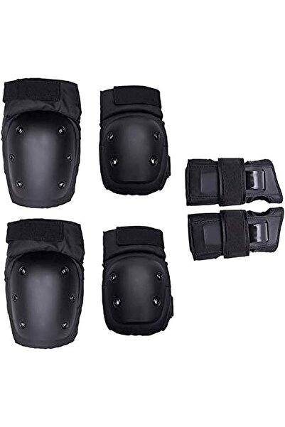 Other 6-Piece Protective Gear Set for Kids and Adults — Knee, Elbow & Wrist Pads for Cycling, Skateboard