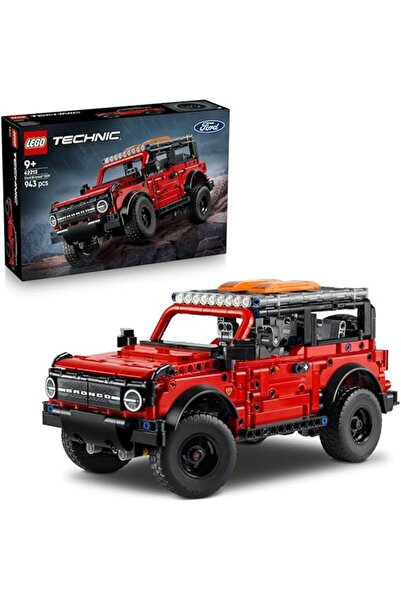 LEGO Technic Ford Bronco 42213 Off-Road SUV Model with V6 Engine, Suspension & Steering (Ages 9+)