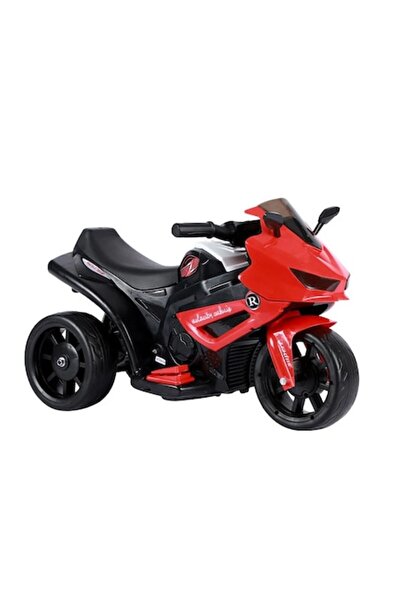 Maison Elise motocicletă electrică cu 3 roți, lumini și sunete, roșie, 66x34x...