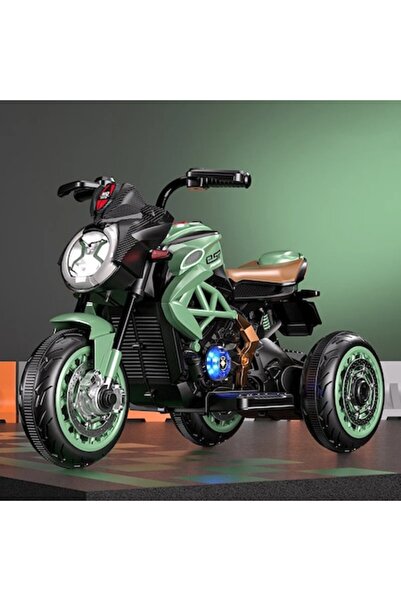 Maison Elise Electric Motorcycle for Kids, 2 Batteries, Bluetooth, Anti-Rollover System, 95x58x45cm,