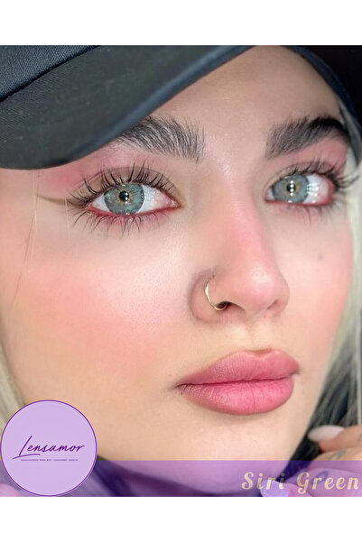 Takmakirpiğim Siri Green Yeşil Renk Yıllık Kullanım