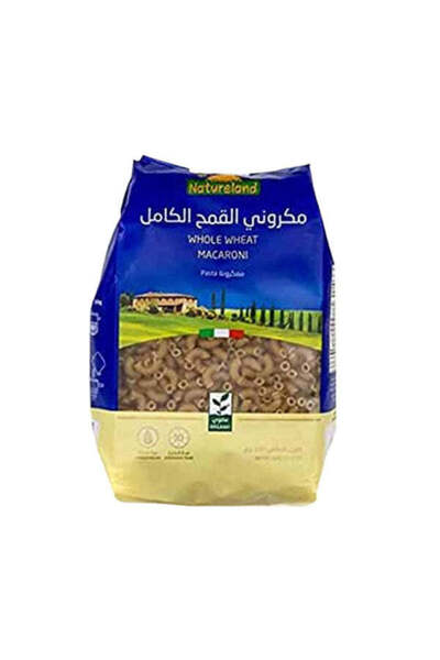 natureland معكرونة من القمح القاسي الكامل 500 غرام