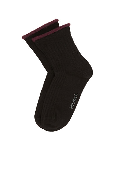 Network Siyah Kadın Çorap