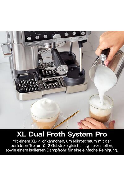 NINJA Barista Pro X9: Entegre Tartılı Akıllı 3'ü 1 Arada Espresso Makinesi | 29 Programlı