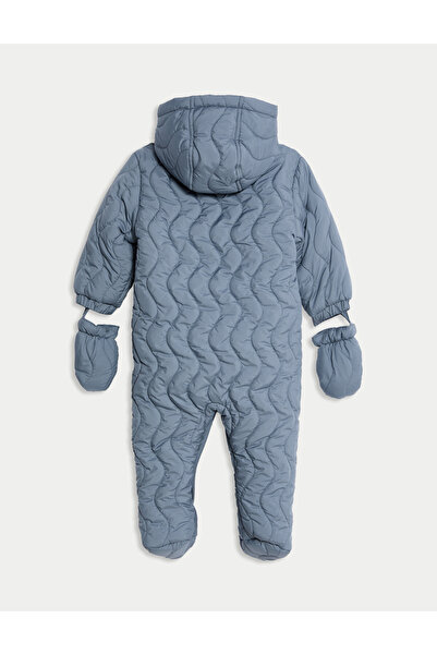 Marks & Spencer Kapitone Kapüşonlu Kar Tulumu (0-3 Yaş)
