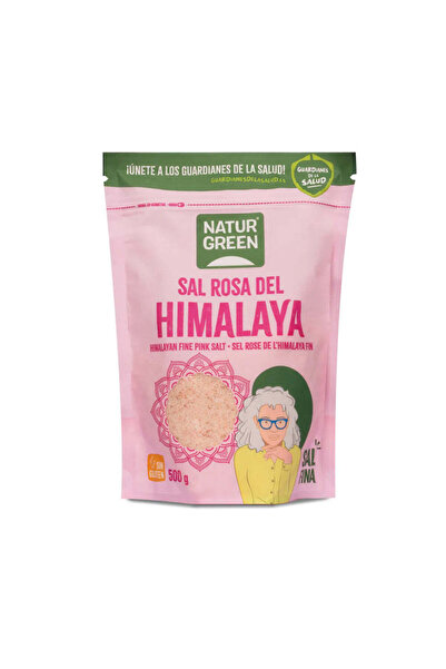 Others ملح الهيمالايا الأخضر الطبيعي الناعم 500 غرام