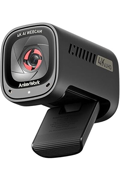 Anker C310 4K Webcam, 12MP, AI Autofocus & Framing, Noise-Canceling Mic, Privacy Shutter