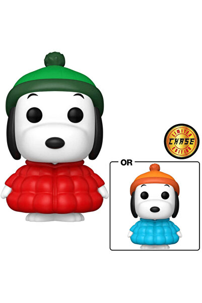 Funko Pop! Animation: Peanuts S7 - Snoopy in Coat w/chase (Exc)