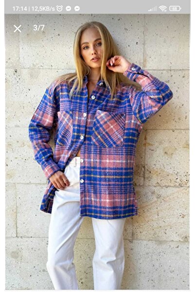 Trend Alaçatı Stili Thick shirt for women