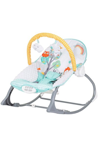 Chipolino Chipolino BabyLioni Melody green rocking chair