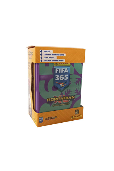 Panini Fifa 365 2026 Adrenalyn Treading Kart Teneke Kutu
