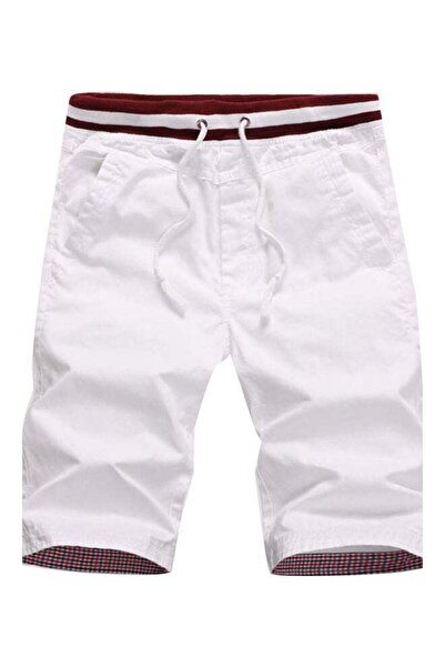 Generic Casual Outdoor Sports Beach Shorts - White