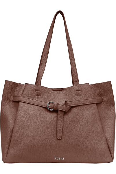 FOSKA Shoulder Bag for Women - High-Grade PU Leather Spacious Tote