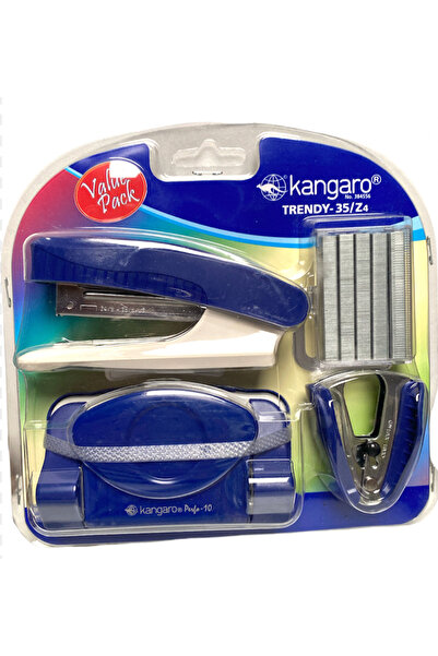 Kangaro Trendy Stapler Set 35/Z4 4 Pieces