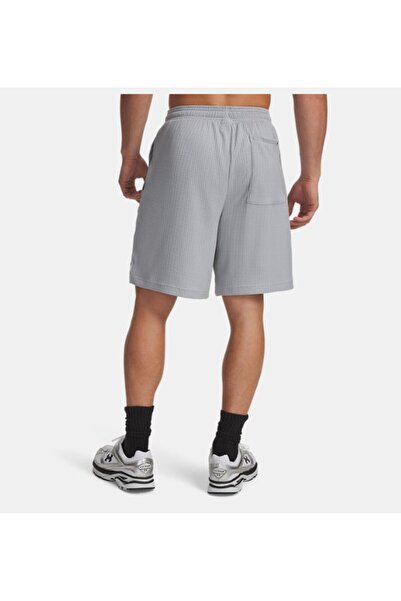 Under Armour Gray Men's Rival Waffle Shorts