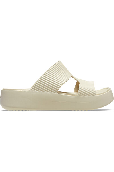 Crocs Παντόφλες Getaway Groove Platform HStrap Unisex Beige - 210701