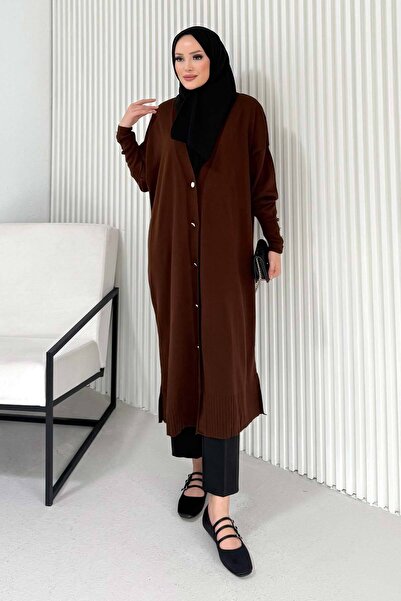 Melike Tatar Long Knitwear Cardigan 70-2431