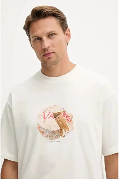 Vans Caked Ss Men's White T-Shirt - Vn000R15