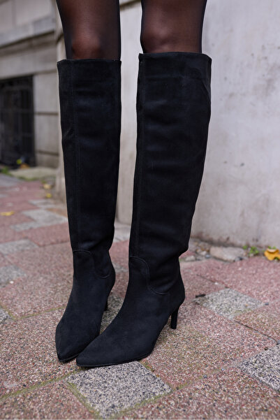 ANGELİNA JONES ALTO ЖІНОЧІ ЧОРНІ ЧЕРЕВИКИ НА ПІДБОЦІ З ВЕРХОМ