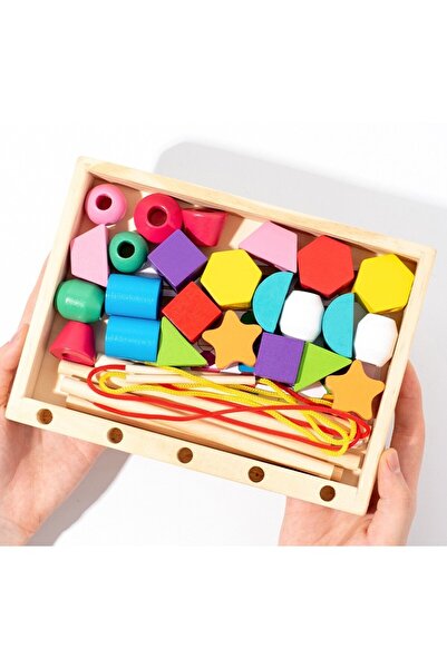 Flippy Montessori Sorting Toy Flippy, Wooden, Geometric Shapes, 3+ years, 25 Pieces, 21.5 x 16 x 3 cm, Mult