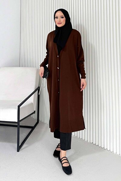 Melike Tatar Long Knitwear Cardigan 70-2431