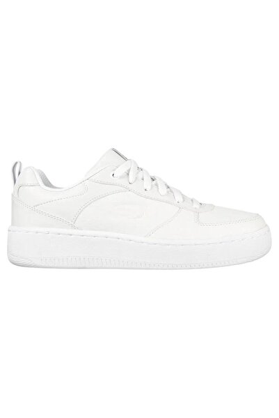 SKECHERS 149763 WHT Sport Court 92-Illustrious Kadın Spor Ayakkabı Beyaz