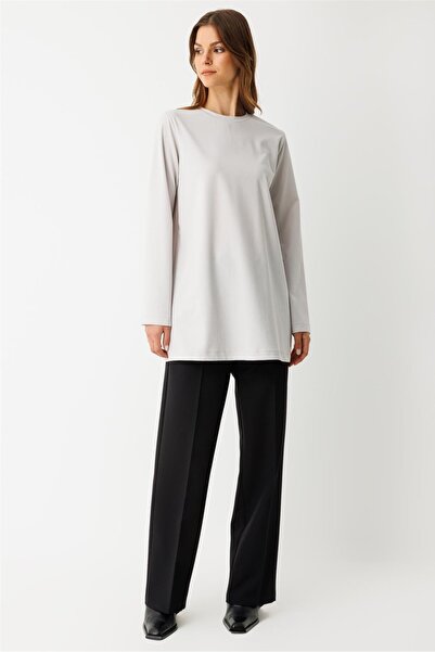 Esswaap Uzun Kollu Tshirt Taş