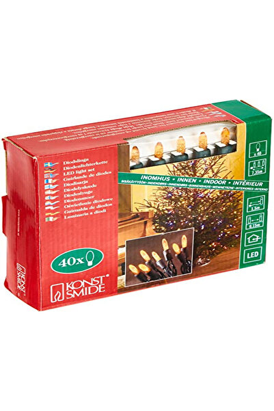 KONST SMIDE Lumini de Crăciun de interior Konstsmide 40 buc - Clasa A