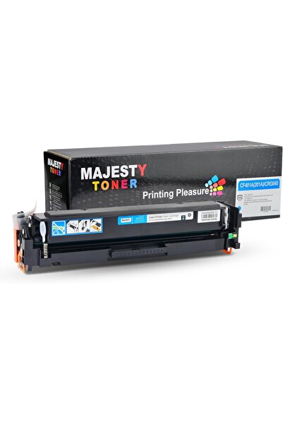 majesty 201A CF401A Color Cartridge (Cyan) - Compatible with HP LaserJet Pro MFP