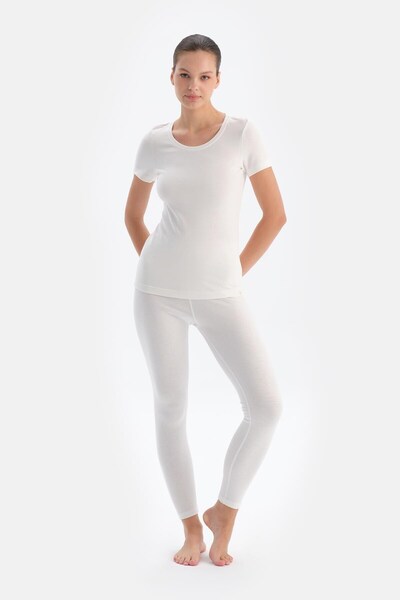 Dagi Ecru Women's Thermal Single Bottom 504