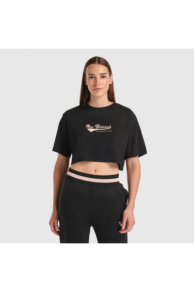 New Balance WNT3509 Siyah Kadın Tişört