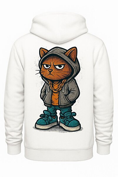 ADAMARA هودي Urban Comfort مصنوع من القطن بنسبة 100%