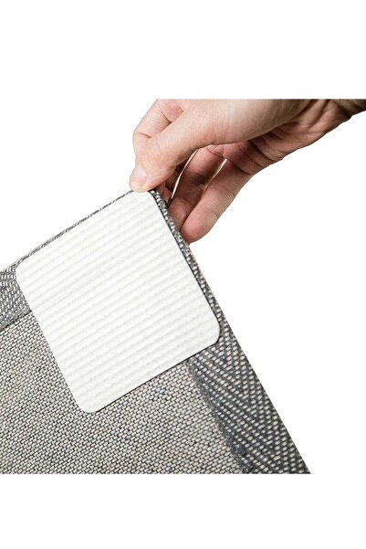 Generic Washable Reusable Double-Sided Non-Slip Rug Grippers - 4 pcs