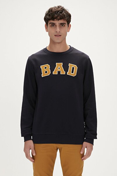 Bad Bear 19.02.12.003-C07 سترة رجالية محدبة اللون أزرق داكن