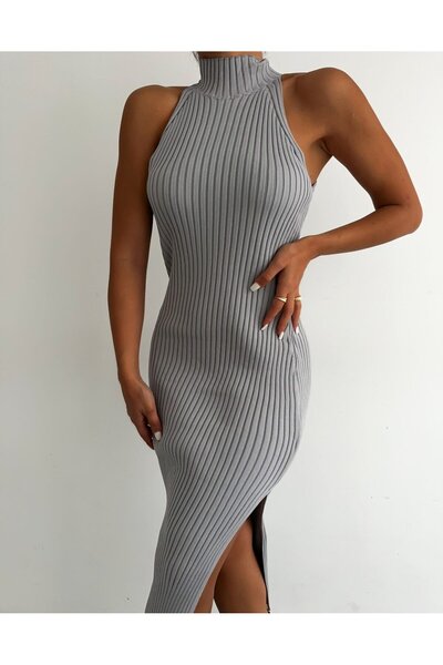 UNBOX Flawless Flow Dress – Grey